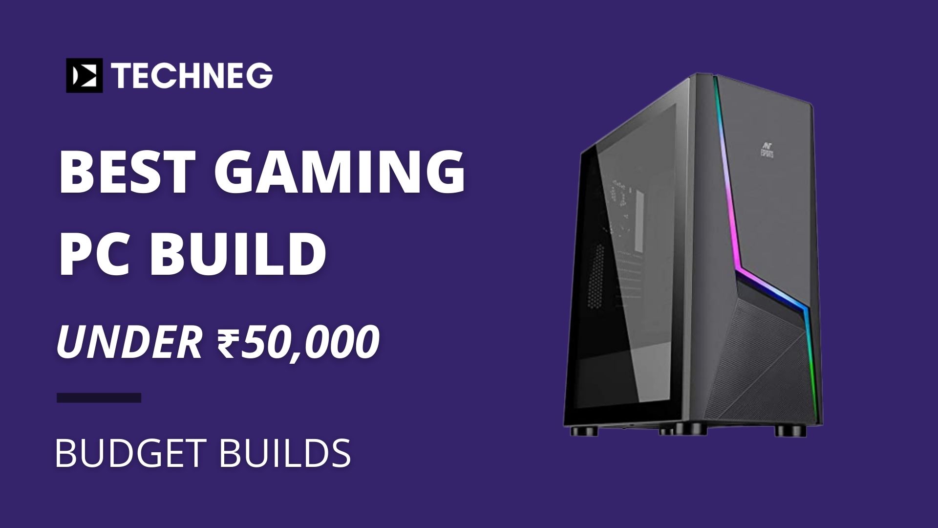 best gaming pc build under 50000 featured image
