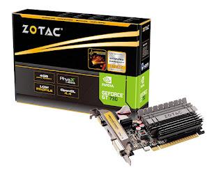 ZOTAC GeForce GT 730 4GB DDR3 ZONE Edition Graphics Card with GeForce Experienc