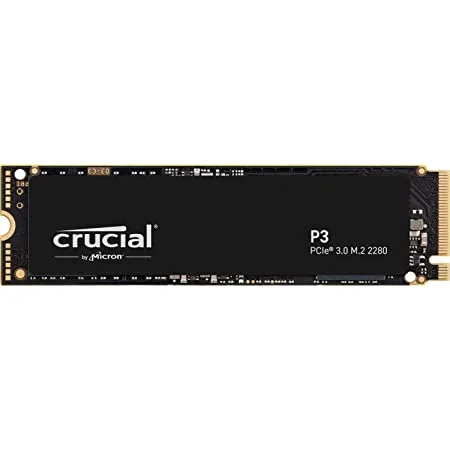 Crucial P3 1TB PCIe 3.0 3D NAND NVMe M.2 SSD jpg