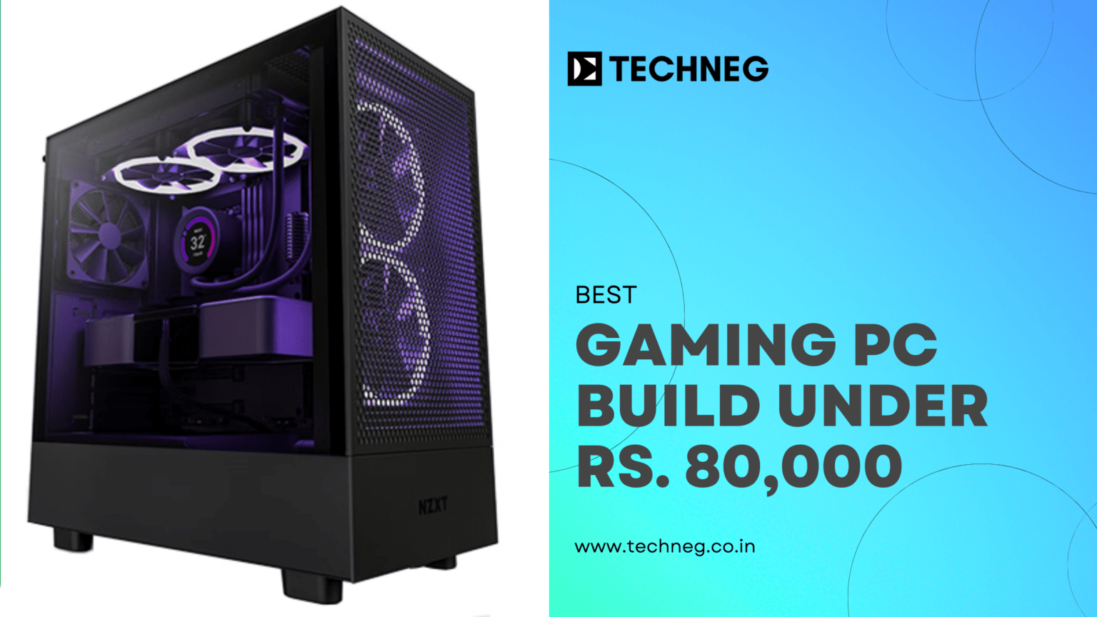 Gaming PC Build Under Rs. 80000 1536x864 