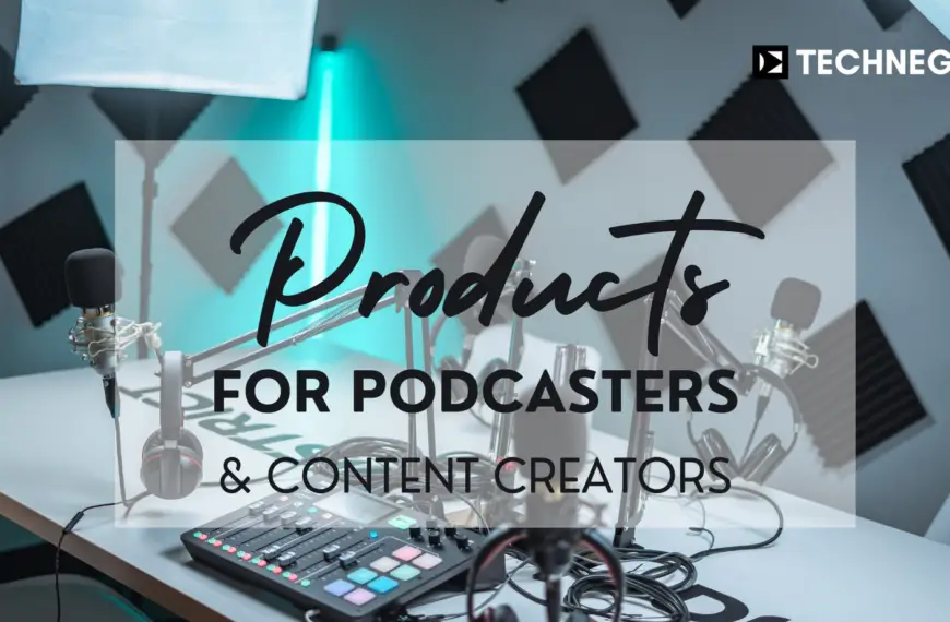 The Best Amazon Products for Podcasters and Content Creators