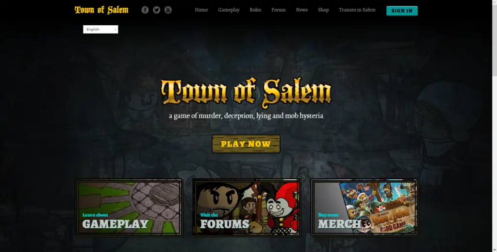 Town of Salem - best multiplayer in browser games