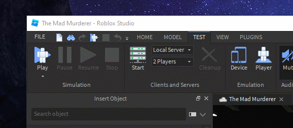 How to test games in Roblox Studio