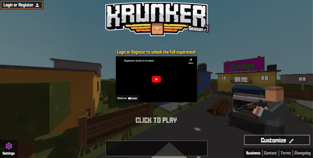Krunker io - best in-browser games to play with friends 