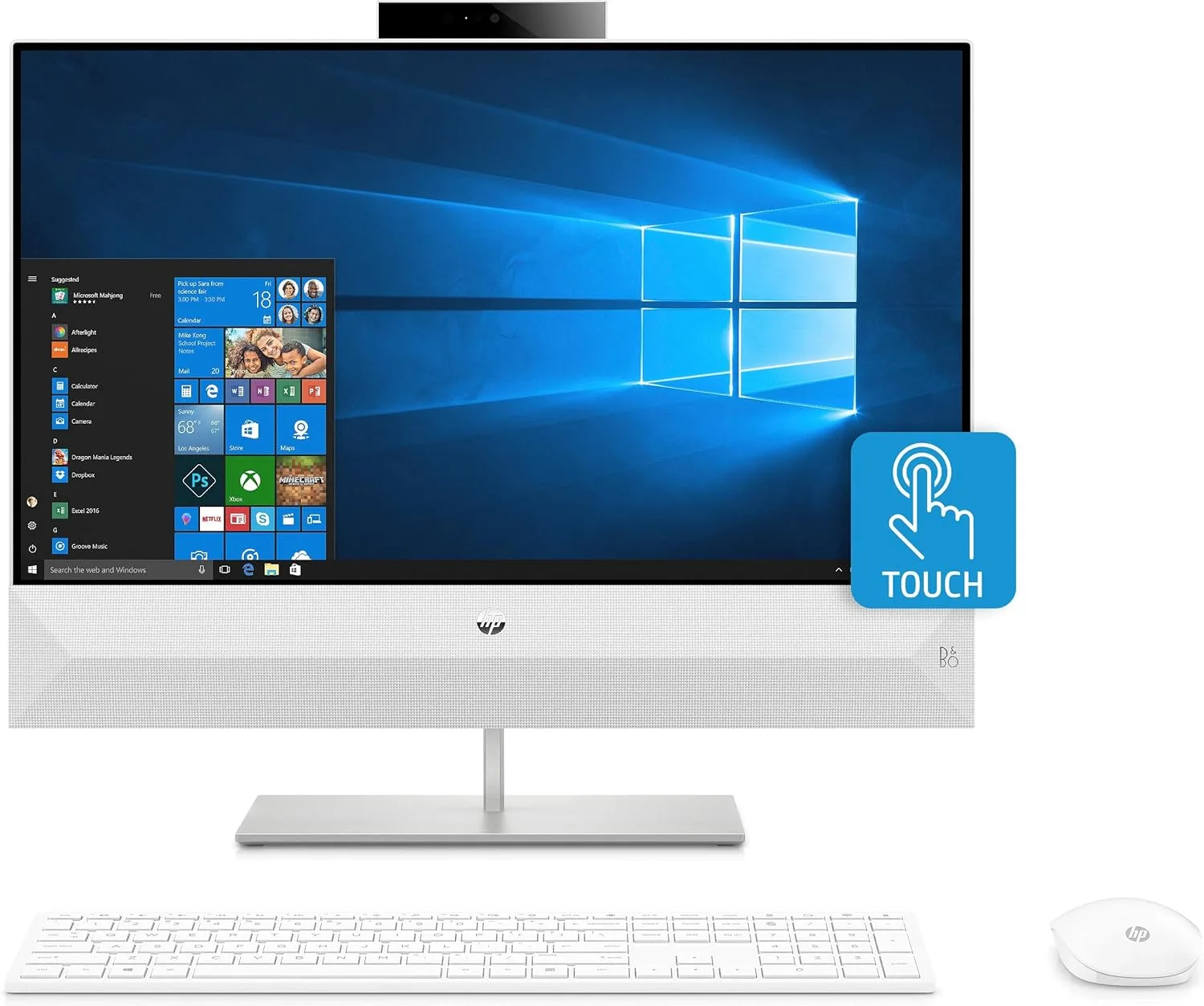 HP Pavillion All in one 24 - Best All in one Desktop PC under 1 lakh 